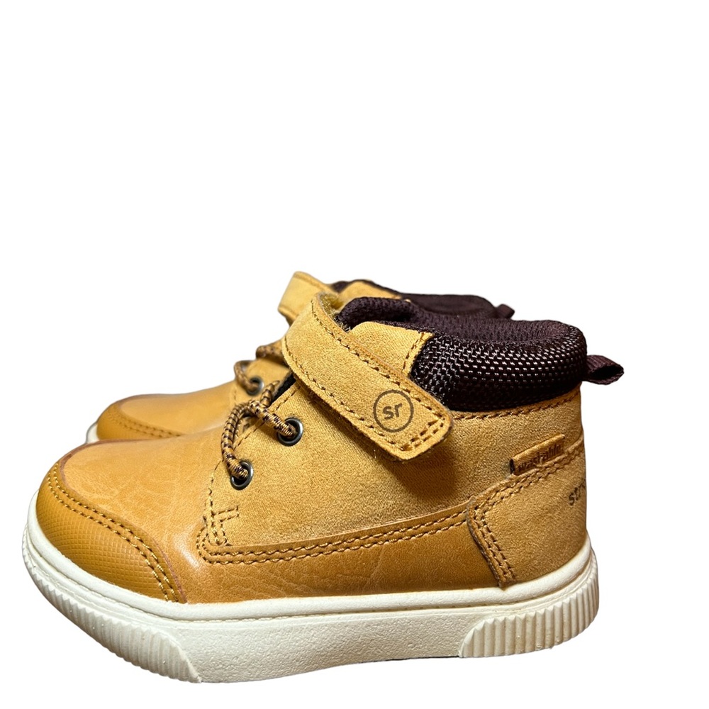 Stride Rite 360 Booker Boy’s Sneaker Boot, Size 5M, Tan